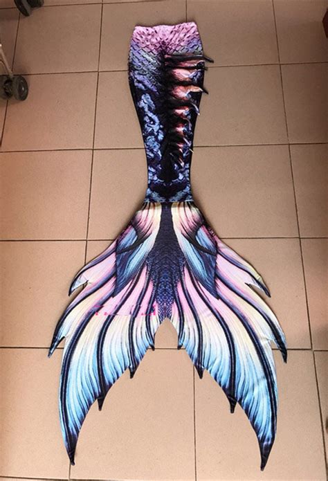 black mermaid tail costume